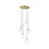 IDEAL LUX Mennyezeti lámpa sárgaréz színű EQUINOXE SP6 OTTONE Ideal lux 317243