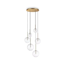 IDEAL LUX Mennyezeti lámpa sárgaréz színű EQUINOXE SP6 OTTONE Ideal lux 317243 világítás