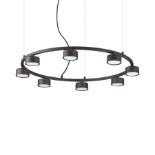 IDEAL LUX Minor fekete függesztett lámpa (IDE-235547) GX53 8 izzós IP20 világítás