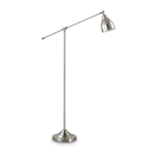 IDEAL LUX NEWTON PT1 NICKEL nikkel állólámpa (IDE-015286) E27 1 izzós IP20 világítás