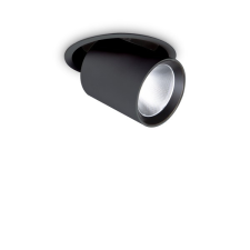 IDEAL LUX Nova fekete LED beépíthető lámpa (IDE-341866) LED 1 izzós IP20 világítás