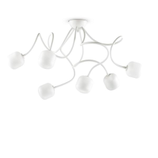 IDEAL LUX Octopus fehér gyerek mennyezeti lámpa (IDE-174921) G9 6 izzós IP20 világítás
