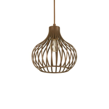 IDEAL LUX Onion barna függesztett lámpa (IDE-205281) E27 1 izzós IP20 világítás