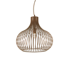 IDEAL LUX Onion barna függesztett lámpa (IDE-205304) E27 1 izzós IP20 világítás