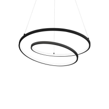 IDEAL LUX Oz fekete LED függesztett lámpa (IDE-304557) LED 1 izzós IP20 világítás