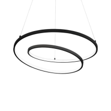 IDEAL LUX Oz fekete LED függesztett lámpa (IDE-304588) LED 1 izzós IP20 világítás