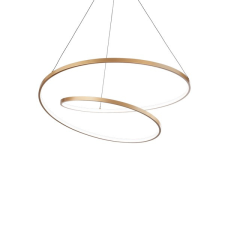 IDEAL LUX Oz sárgaréz LED függesztett lámpa (IDE-342368) LED 1 izzós IP20 világítás