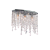 IDEAL LUX RAIN PL3 króm mennyezeti lámpa (IDE-008370) E14  3 izzós IP20