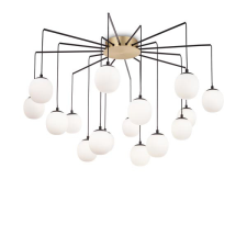 IDEAL LUX Rhapsody fehér-fekete csillár (IDE-236964) G9 16 izzós IP20 világítás