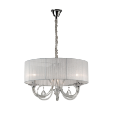 IDEAL LUX SWAN SP3 átlátszó csillár (IDE-035840) E14 3 izzós IP20 világítás