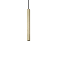 IDEAL LUX Ultrathin sárgaréz LED függesztett lámpa (IDE-339740) LED 1 izzós IP20 világítás