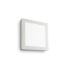 IDEAL LUX UNIVERSAL AP1 12W SQUARE BIANCO fehér LED fali lámpa (IDE-138633) LED 1 izzós IP20