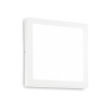 IDEAL LUX Universal Square fehér LED mennyezeti/fali lámpa (IDE-240374) LED 1 égős IP20