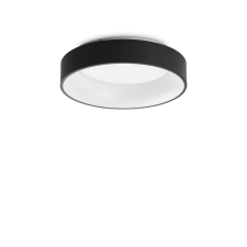 IDEAL LUX Ziggy fekete LED mennyezeti lámpa (IDE-307206) LED 1 égős IP20 világítás