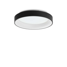 IDEAL LUX Ziggy fekete LED mennyezeti lámpa (IDE-307213) LED 1 égős IP20 világítás
