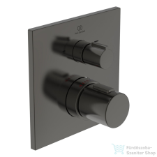Ideal Standard CERATHERM C100 falsík alatti termosztát 2 fogyasztóhoz,Magnetic grey A7522A5 csaptelep