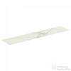 Ideal Standard CONCA 238,5x50,5x0,6 cm-es kerámia pult bútorra,kivágás nélkül,Calacatta marble T4343DH