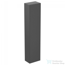 Ideal Standard CONCA 37x25x170 cm-es 1 ajtós szekrény,matt antracit T3955Y2 fürdőszoba bútor