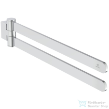 Ideal Standard CONCA 45 cm-es forgatható dupla törölközőtartó,Króm T5396AA fürdőszoba kiegészítő