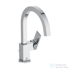 Ideal Standard EXTRA magasított mosdó csaptelep automata leeresztővel,króm BD504AA csaptelep