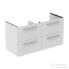 Ideal Standard I.Life B 120x50,5 cm-es 4 fiókos fali szekrény mosdó és foganytú nélkül,matt fehér T5278DU