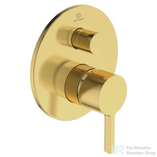 Ideal Standard JOY falsík alatti kád/zuhany csaptelep 2 fogyasztóhoz,Brushed gold A7383A2 csaptelep