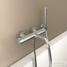 Ideal Standard JOY kádtöltő csaptelep zuhanyszettel,Silver storm BC787GN csaptelep