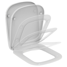 Ideal Standard Wc ülőke Ideal Standard Esedra duroplasztból fehér színben T318101 fürdőkellék