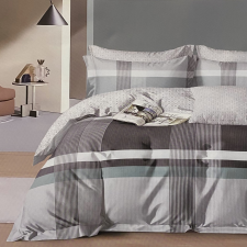 idealisotthon Geometria 6 részes kétoldalas ágyneműhuzat - kockás 3 lakástextília