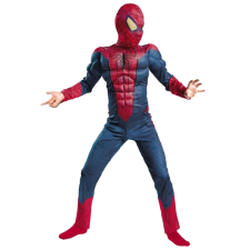 IdeallStore Avenge Spiderman jelmezkészlet IdeallStore® izmokkal, 3-5 évre, piros és műanyag maszk jelmez