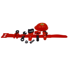  IdeallStore® játékszerszámkészlet, Munkaöv, műanyag, 75 cm, piros barkácsolás