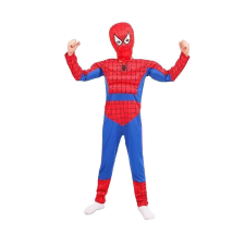 IdeallStore ® Ultimate Spiderman jelmezkészlet gyerekeknek, 100% poliészter, 110-120 cm, piros és... jelmez