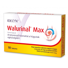  Idelyn walurinal max aranyvesszővel tabletta 10 db gyógyhatású készítmény
