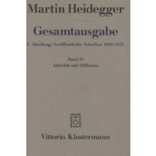  Identität und Differenz (1955-1957) – Martin Heidegger idegen nyelvű könyv