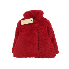 Idexe BIRBA piros színű plüss kabát - 86