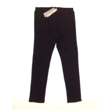 Idexe csillagmintás fekete leggings - 128 gyerek nadrág