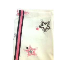  IDEXE csillagmintás törtfehér leggings - 86