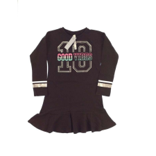Idexe feliratos fekete színű tunika - 128 gyerek póló