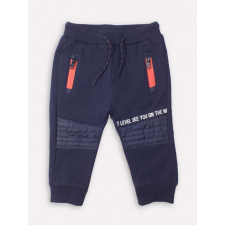  IDEXE kisfiú feliratos sötétkék melegítőnadrág gyerek nadrág