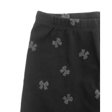 IDEXE kislány masnimintás szürke leggings - 158 gyerek nadrág