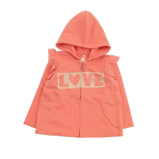 Idexe Love feliratos rózsaszín pulóver - 80 gyerek pulóver, kardigán