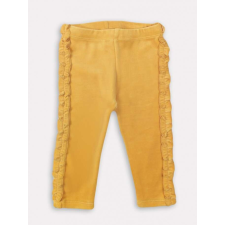 Idexe mustársárga fodros leggings gyerek nadrág