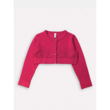  IDEXE piros strasszköves rövid kardigán - 98 gyerek pulóver, kardigán