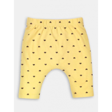 IDEXE szívecske mintás mustársárga leggings - 68 gyerek nadrág