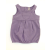 Idexe szívecskemintás lila kantáros ruha - 56