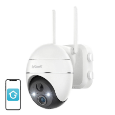 ieGeek ZS-GX1S Wireless 3MP WiFi Kültéri Biztosági Kamera - 5200mAh megfigyelő kamera