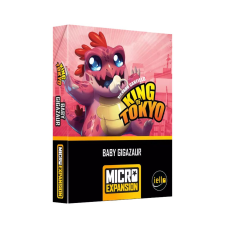 iello King of Tokyo: Baby Gigazaur kiegészítő, angol nyelvű társasjáték