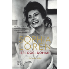  Ieri, oggi, domani. La mia vita – Sophia Loren idegen nyelvű könyv