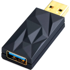 IFI iSilencer+ AA USB-A 2.0 apa - USB-A 2.0 anya Zajszűrő - Fekete kábel és adapter