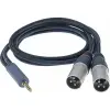 IFI Jack XLR Átalakító Fekete 1m 4.4 TO XLR SE